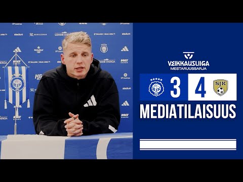 HJK vs SJK 3-4 - Mediatilaisuus