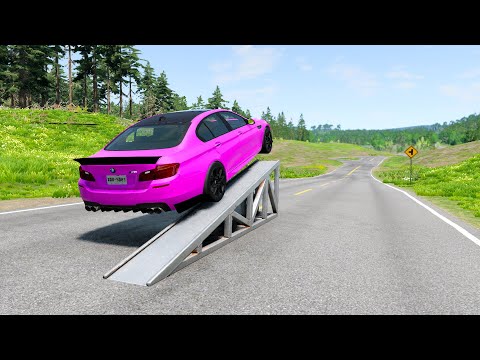 Befriedigende Autounfälle mit Überschlag – BeamNG.drive