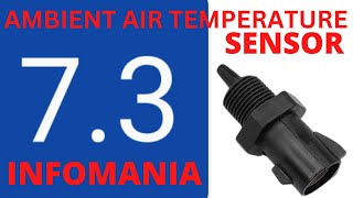 🛻📽️7.3 POWERSTROKE AMBIENT AIR TEMPERATURE SENSOR    🚧🛑⛽🛻