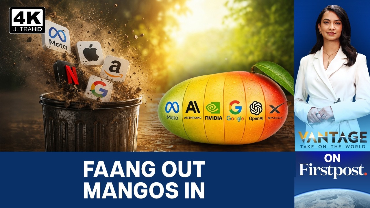 Big Tech's AI Era: MANGOS Overtake FAANG | Vantage on Firstpost | N18G | 4K