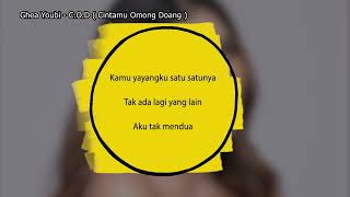 Download lagu Ghea Youbi - C.O.D |  Lyric Video mp3