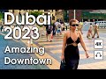 Dubai 🇦🇪 Amazing Burj Khalifa, City Centre [ 4K ] Walking Tour