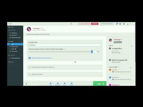 Видео Visual Website Optimizer