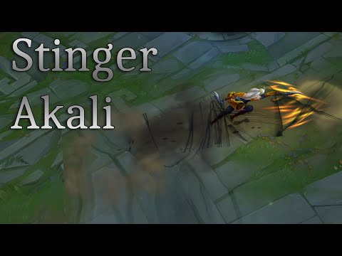 Stinger Akali 2020 SkinSpotlight - League of Legends