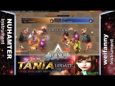 Titan 24/09/2017 AM: Semifinal - NUHAMTER vs weifanny - Atlantica Online