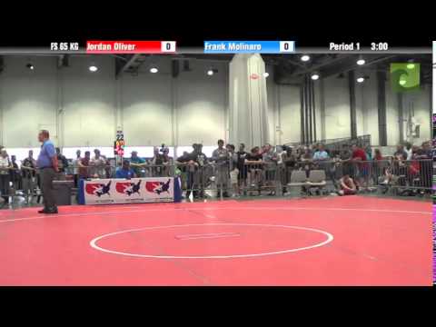 Mens FS FS 65 KG - Jordan Oliver vs. Frank Molinaro