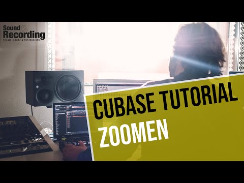 Cubase Tutorial: Zoomen | german/deutsch | Sound & Recording