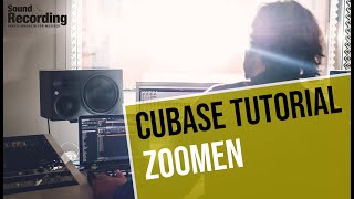 Cubase Tutorial: Zoomen | german/deutsch | Sound & Recording