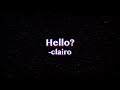 Hello? Clairo, KARAOKE