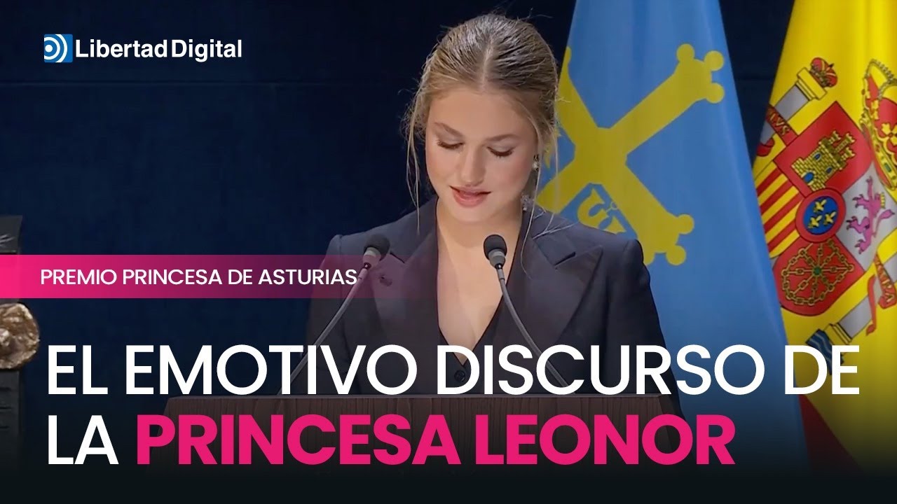 Discurso completo de la Princesa Leonor en los Premios Princesa de Asturias 2024