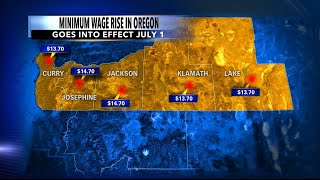 Oregon minimum wage rises