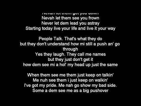 Etana People Talk Lyrics