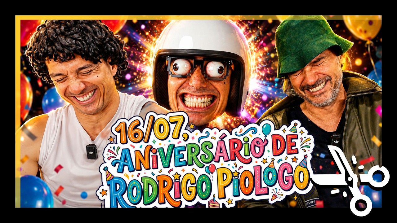 ✂️ ANIVERSÁRIO SURPRESA DO RODRIGO 😭  CORTES Irmãos Piologo #cortes
