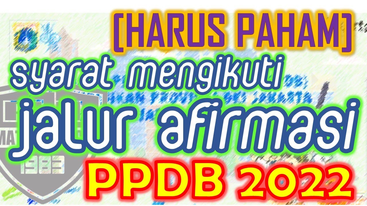 Apa Itu Jalur Afirmasi Sekolah