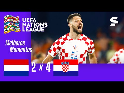 Gols e lances de Holanda x Croácia