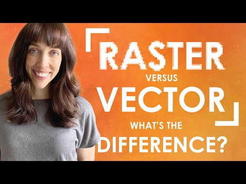 Raster vs vector images - What's the Difference