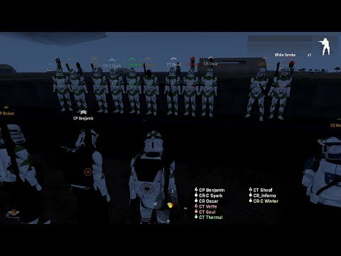 Arma 3 Star Wars| 442 Legion and failing at SQUAD lead | 501st Legion