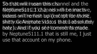 oh no dead channel movin to @Millennium2332.2