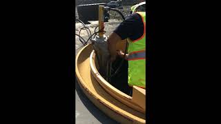 AME International&#39;s 11950 Bead Seat Band Installer