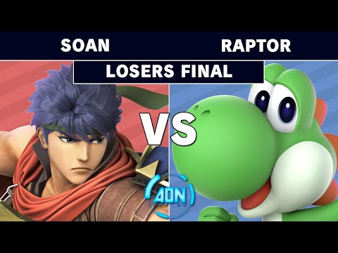 AON 43 - Soan (Ike) Vs. Raptor (Yoshi) Losers Finals - Smash Ultimate