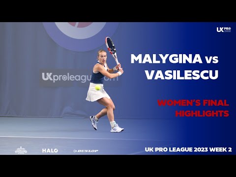 Malygina wins again with a 6-3 6-2 victory against Arina Vasilescu
