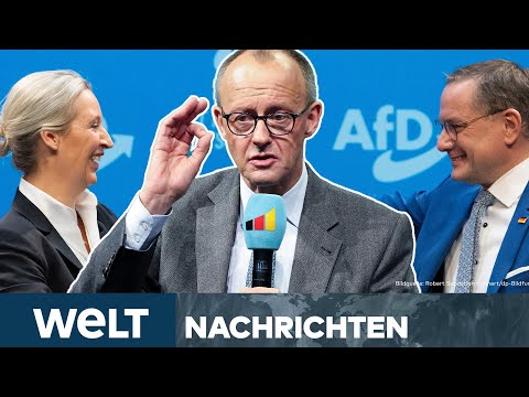 Video Thumbnail: ASCHAFFENBURG: Merz-Vorstoß zur Migration - Zerbröselt die Brandmauer zur AfD? | Livestream