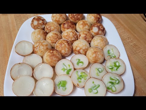 ເຂົ້າໜົມຄົກ ขนมครก How to make: Kanom Krok