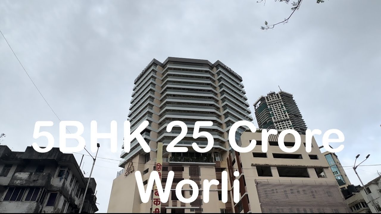 25 Crore, Full Floor 5bhk, Aurum Arts by Aurum Real Estate, Worli