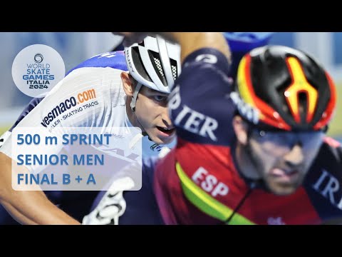 500 m Sprint Final B + A Senior Men | WSG2024 - Italy