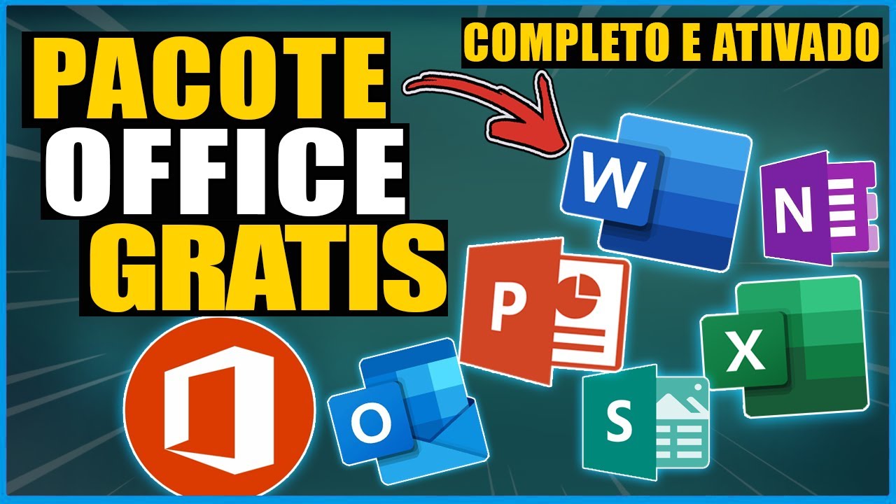 COMO BAIXAR e INSTALAR MICROSOFT OFFICE ATIVADO OFICIAL COMPLETO 2024 | WORD, EXCEL e ETC