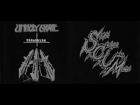 UNHOLY GRAVE / S.C.U.M. - Split CD (2004)