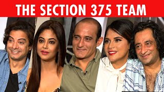 The Most Candid Richa Chadha, Akshaye Khanna, Rahul Bhat & Meera Chopra Interview | Section 375 video
