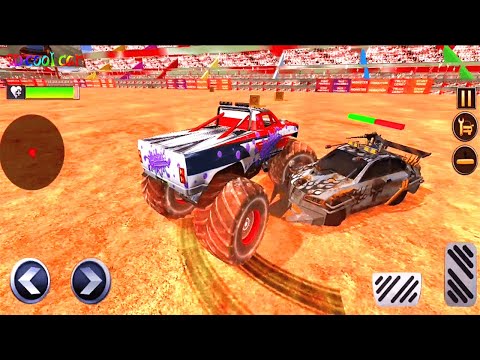 Monster Truck Demolition Derby Games：Monster Truck Derby Crash Stunts #3 - Android Gameplay