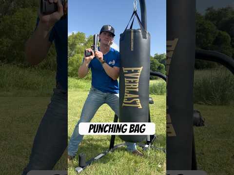 Can a Punching Bag Stop a 50 Cal Sniper Rifle?