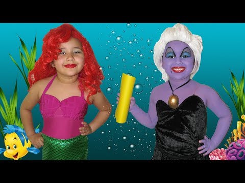 Disney The Little Mermaid Ariel and Ursula | Makeup Halloween Costumes and Toys