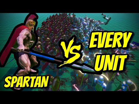 SPARTAN vs EVERY UNIT | Ultimate Epic Battle Simulator