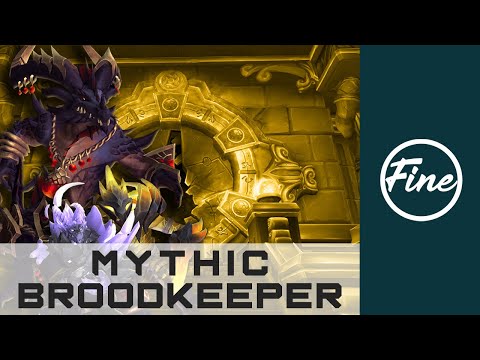 Fine vs Mythic Broodkeeper Diurna - Boomkin & Holy Priest POVs