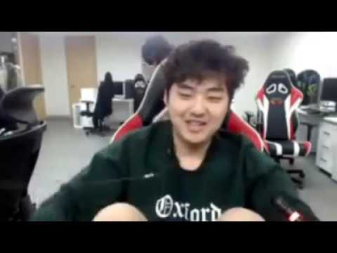 SKT Bang vs SKT Huni 1v1 on Lucian - And joy of Huni