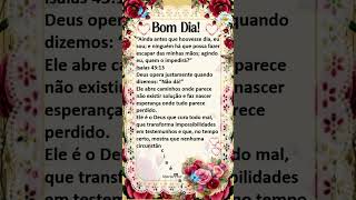 Bom Dia! Agindo Deus quem Impedirá #lindamensagem #bomdia#caminhosdosenhor #soluçao#poderdedeus #fé