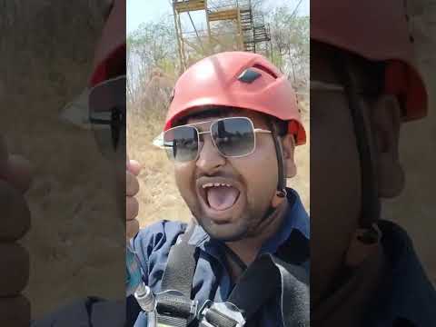 Zipline Udaipur: Where Adventure Meets Breathtaking Views!#shorts #shortsfeed