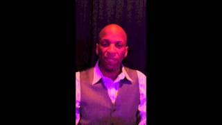 Pastor Donnie McClurkin Motivates  Cheryl Action Jackson