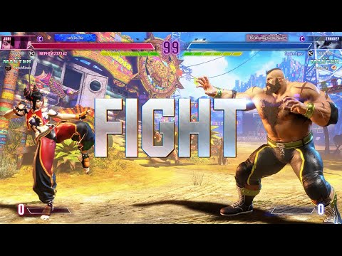 Street Fighter 6 🔥 NEPHEW (Juri) Vs Snake Eyez (Zangief) 🔥 Online Match's 08-15-2023