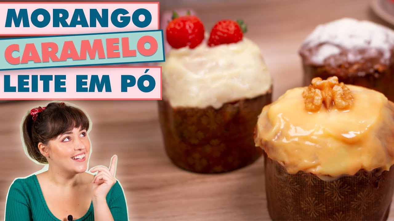 3 PANETONES RECHEADOS PARA VENDER - Especial de Natal | Tábata Romero