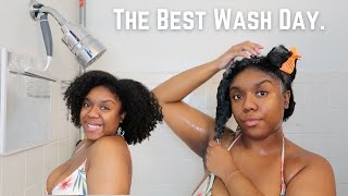 One of THE BEST Wash Days of 2024 | African Pride Feel It Wash Day