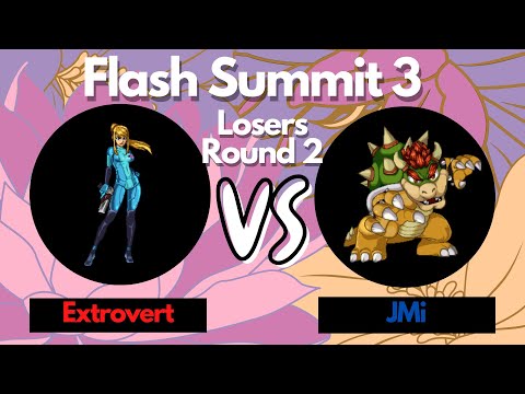 PRD JMi (Bowser) vs UL Extrov3rt (ZSS) - SSF2 Losers Top 8 Qualifier - Flash Summit 3