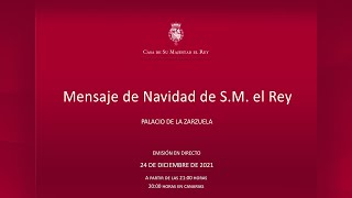 Mensaje de Navidad de Su Majestad el Rey 2021