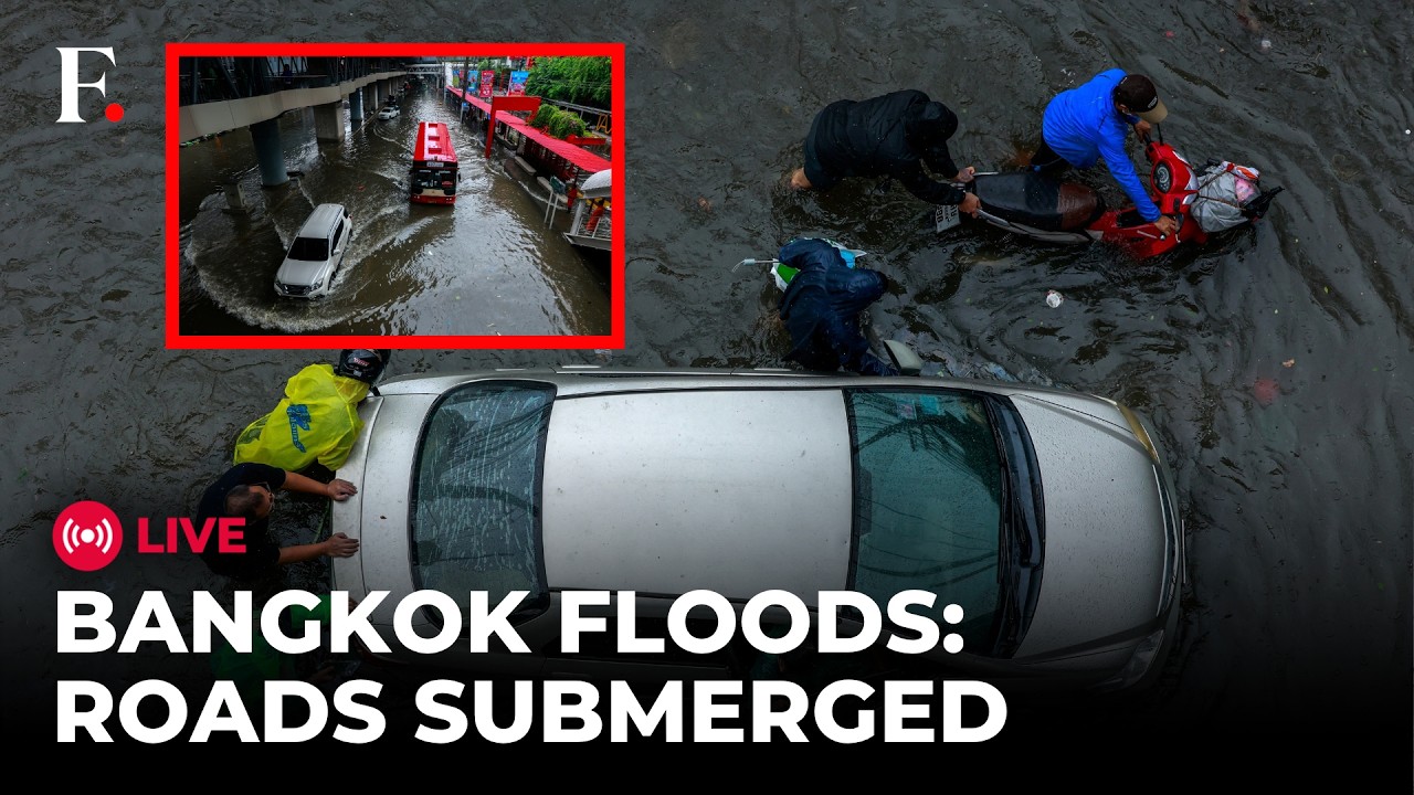 BANGKOK FLOODS LIVE:  Disaster Zone Declared in All 50 Districts of Bangkok After Torrential Rain