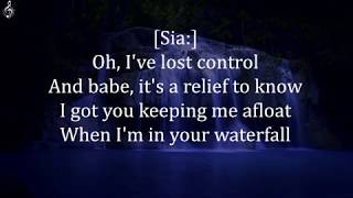 P!nk &amp; Sia - Waterfall - Stargate [Lyrics]