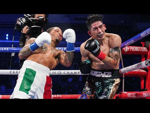 Gervonta Davis detonates an uppercut that KO's Leo Santa Cruz