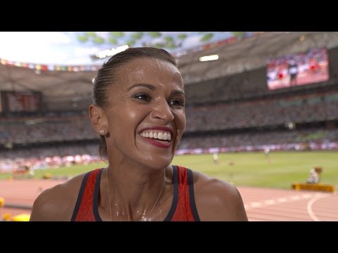 WCH 2015 Beijing - Habiba Ghribi TUN 3000m Steeplechase Heat 2